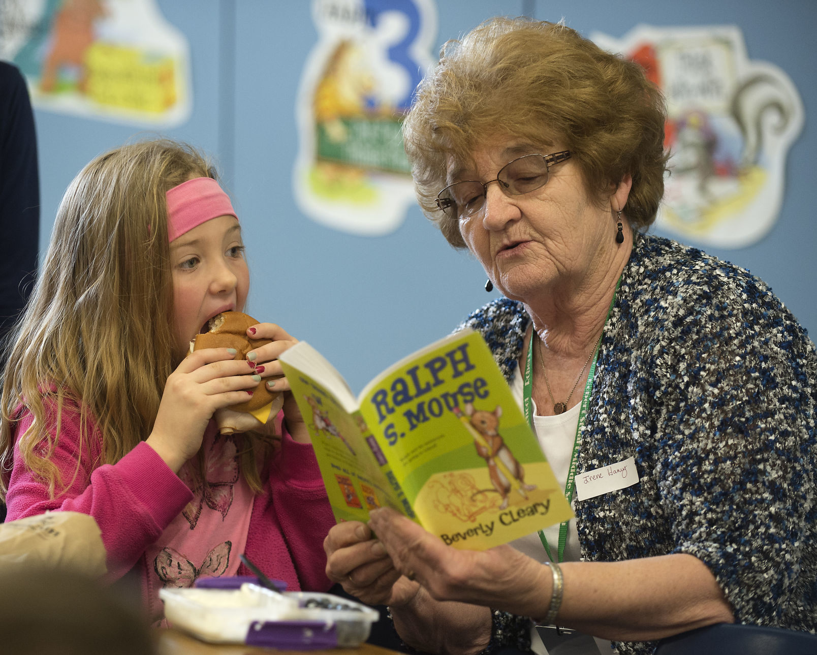 Take a book to lunch